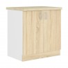Cocina Roble 4 modulos 180 cm