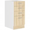 Cocina Roble 260 cm