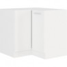 ANGULO BAJO 89 X 89  BLANCO MATE