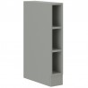 bajo 15 cm gris