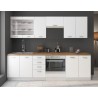 cocina BLANCO MATE 240cm