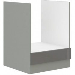 Cocina blanca y gris180 cm