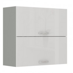 Cocina blanca y gris180 cm