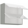 Cocina blanca y gris180 cm