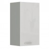 Cocina blanca y gris180 cm