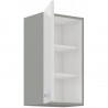 Cocina blanca y gris180 cm