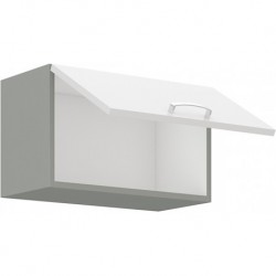 Cocina blanca y gris180 cm