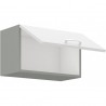 Cocina blanca y gris180 cm