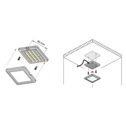 LED 2 SQUARE