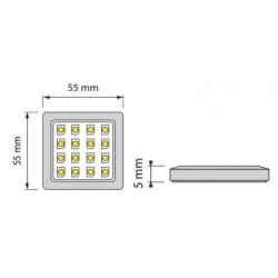 LED 2 SQUARE
