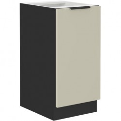 Tirador 96 mm negro mate