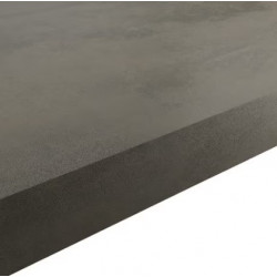 encimera 360 cm x 62 cm Cemento Oscuro hidrófuga