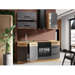 cocina 180 cm  colorado