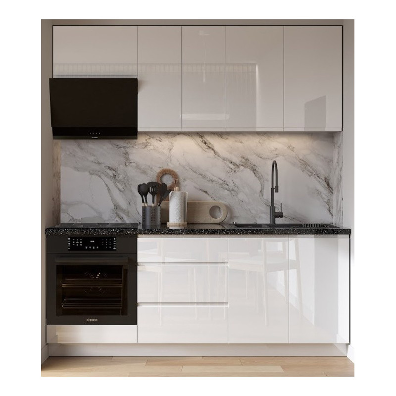 Cocina Finger 2 m sin encimera