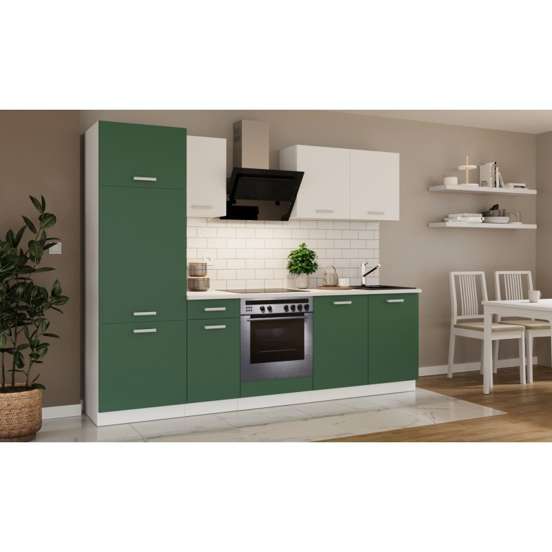 juego de muebles de cocina 260 cm verde juego de muebles de cocina 260 cm verde