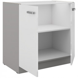 bajo 80 blanco brillante