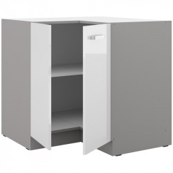 bajo ángulo blanco brillante