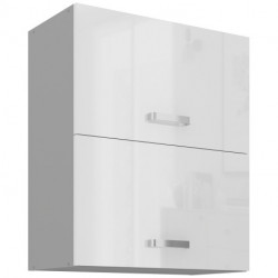 alto 60 2 puertas elevable  blanco brillante