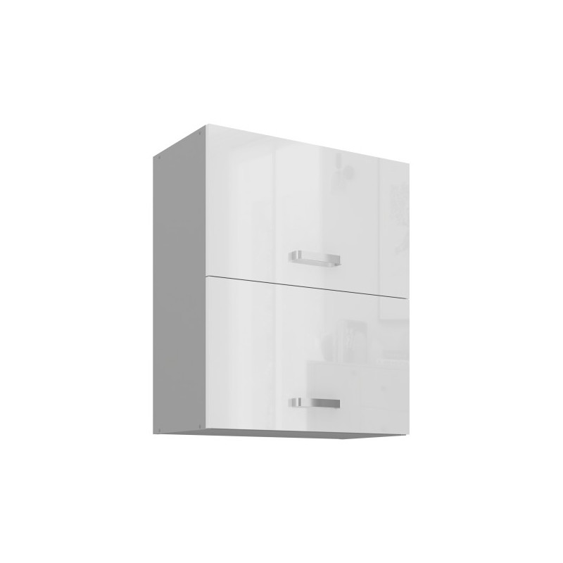 alto 60 2 puertas elevable  blanco brillante