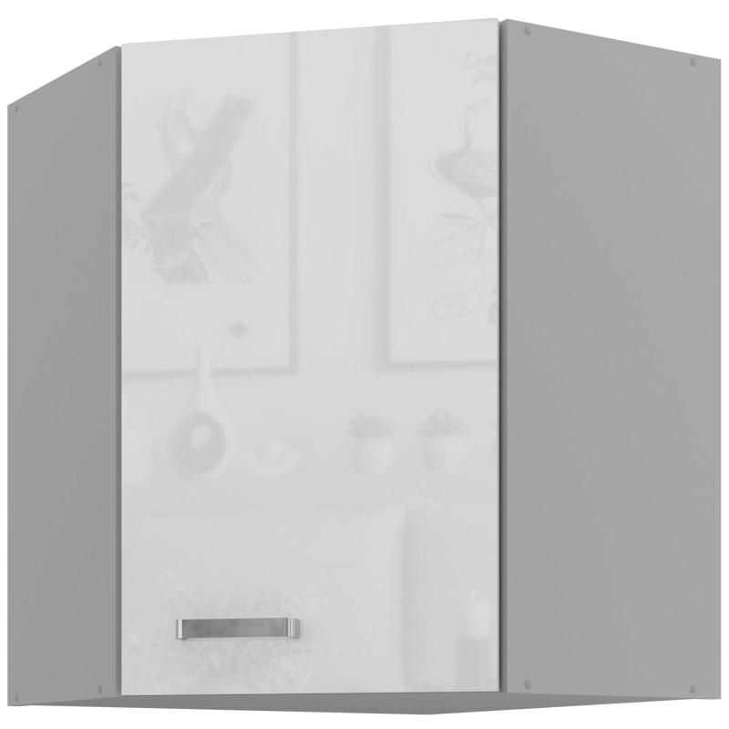 alto ángulo 60  blanco brillante