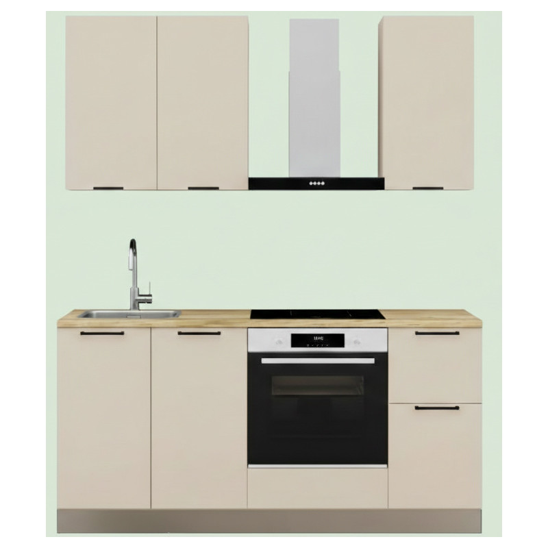 Cocina 180 cm CASHMERE sin encimera