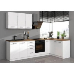 Cocina blanca mate 2 m 70 x 1 m 50 sin encimera