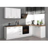 Cocina blanca mate 2 m 70 x 1 m 50 sin encimera